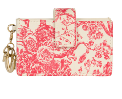 Dior Multi Card Case, Leather, Red/ Cream, MA1108(2018), 2*